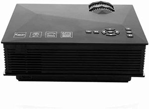 Play PlayProjector-PP004 LED Projector with Built-in WiFi and 1920x1080p Projection 2000 Lumens(Black)