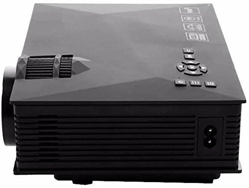 Play PlayProjector-PP004 LED Projector with Built-in WiFi and 1920x1080p Projection 2000 Lumens(Black)