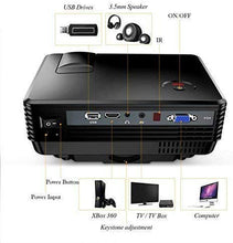 Load image into Gallery viewer, Play 2000 Lumen Projector Portable HD, TV, LED, 1080P Built